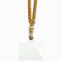 Chunky Gold Chain Crossbody Phone Strap,