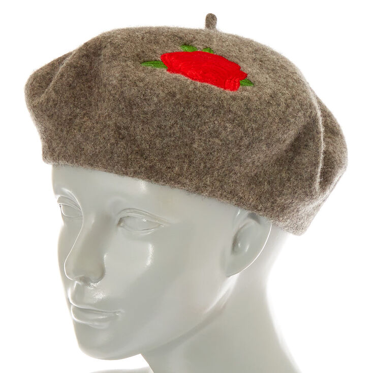 Red Rose Wood Beret,