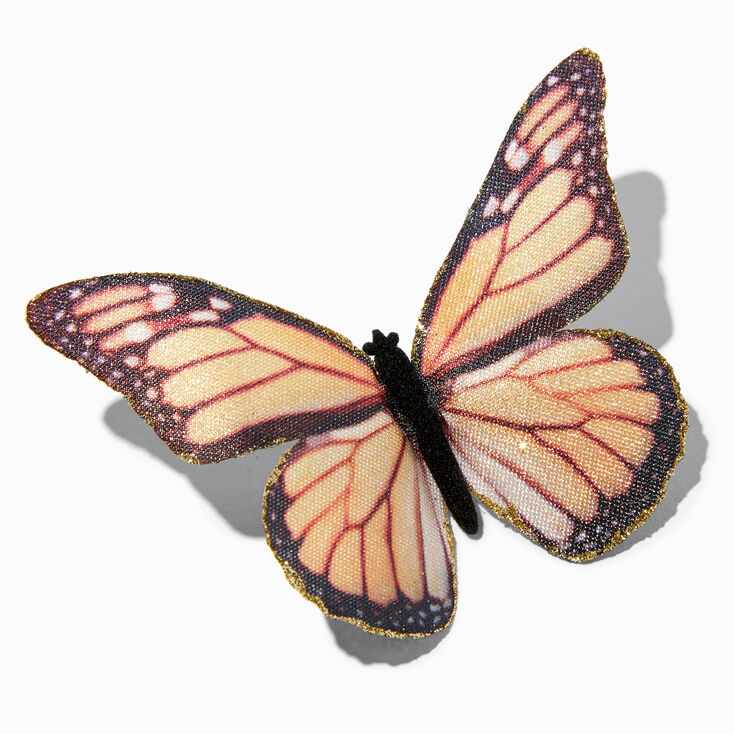 Monarch Butterfly Barrette Clip,