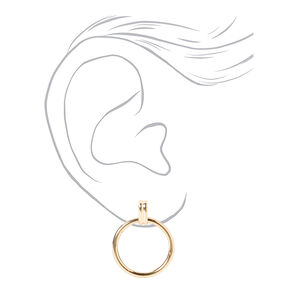 Mixed Metal 20MM Mini Hoop Earrings - 3 Pack,