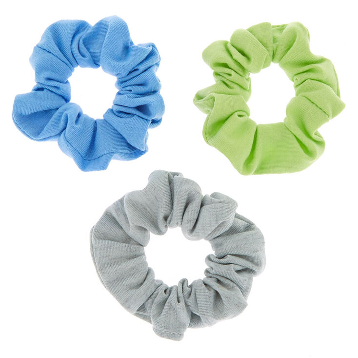 Earth Tone Hair Scrunchies - 3 Pack,