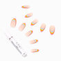 Rainbow Tip Stiletto Vegan Faux Nail Set - 24 Pack,