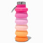 Collapsible Pink Ombr&eacute; Water Bottle,
