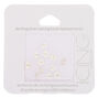 Sterling Silver Earring Back Replacements - 12 Pack,