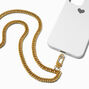 Chunky Gold Chain Crossbody Phone Strap,