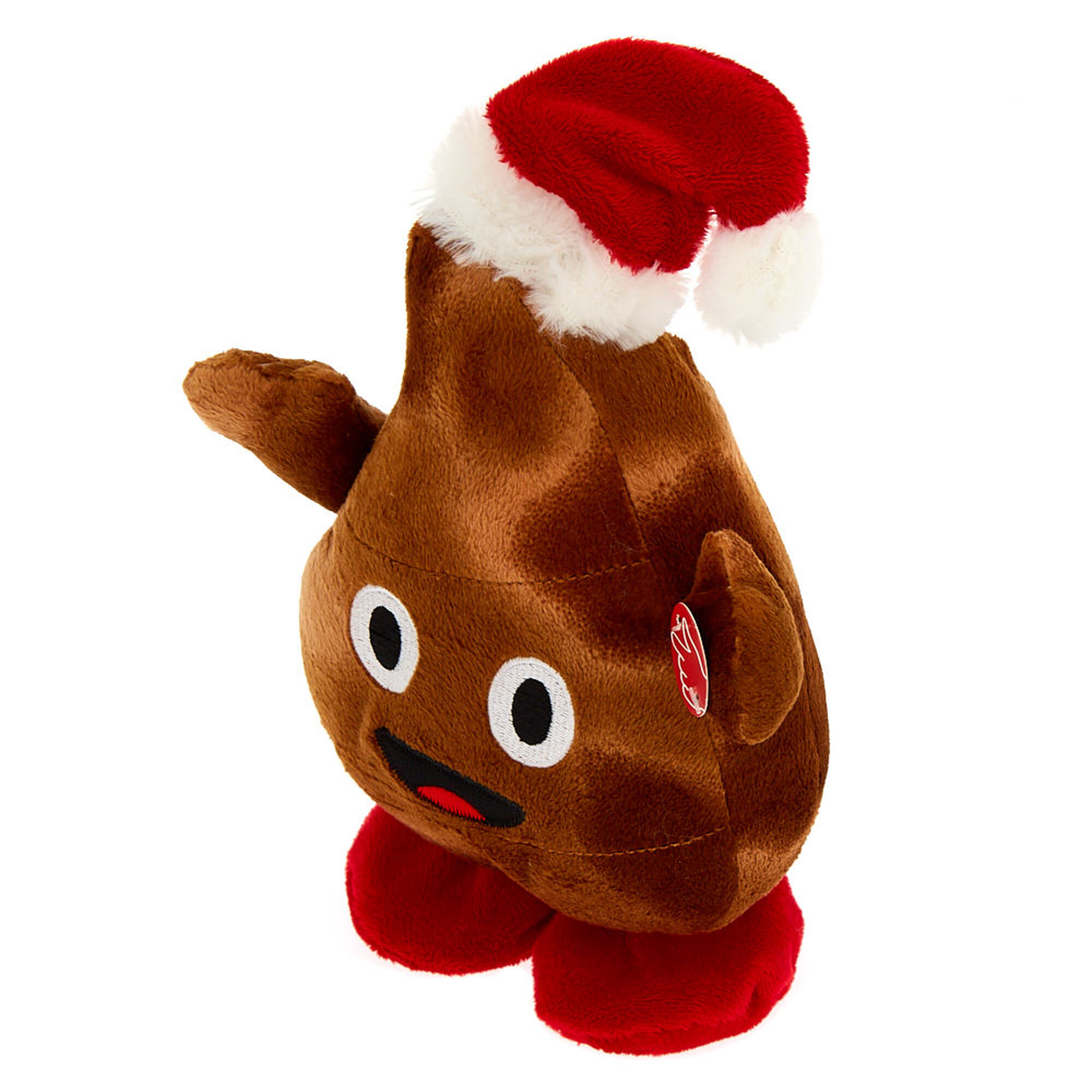 Christmas Poo Emoji Dancing & Singing Plush Toy | Icing US
