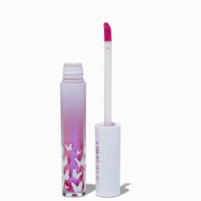 Lilac Shimmer Butterfly Lip Gloss Wand,