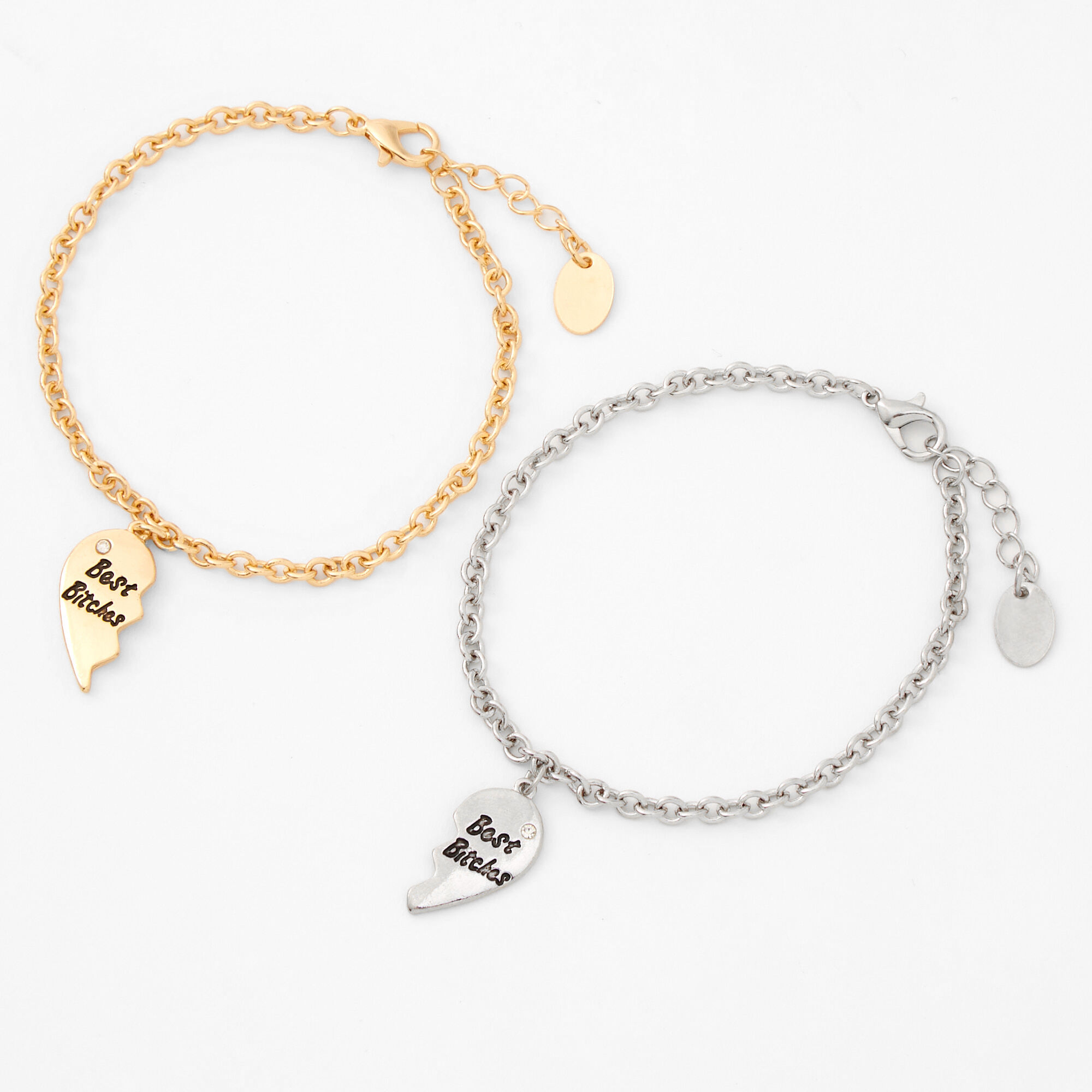 Bestie Wish String Bracelet set with Tibetan silver handcuff charms. F –  Charms So Charming