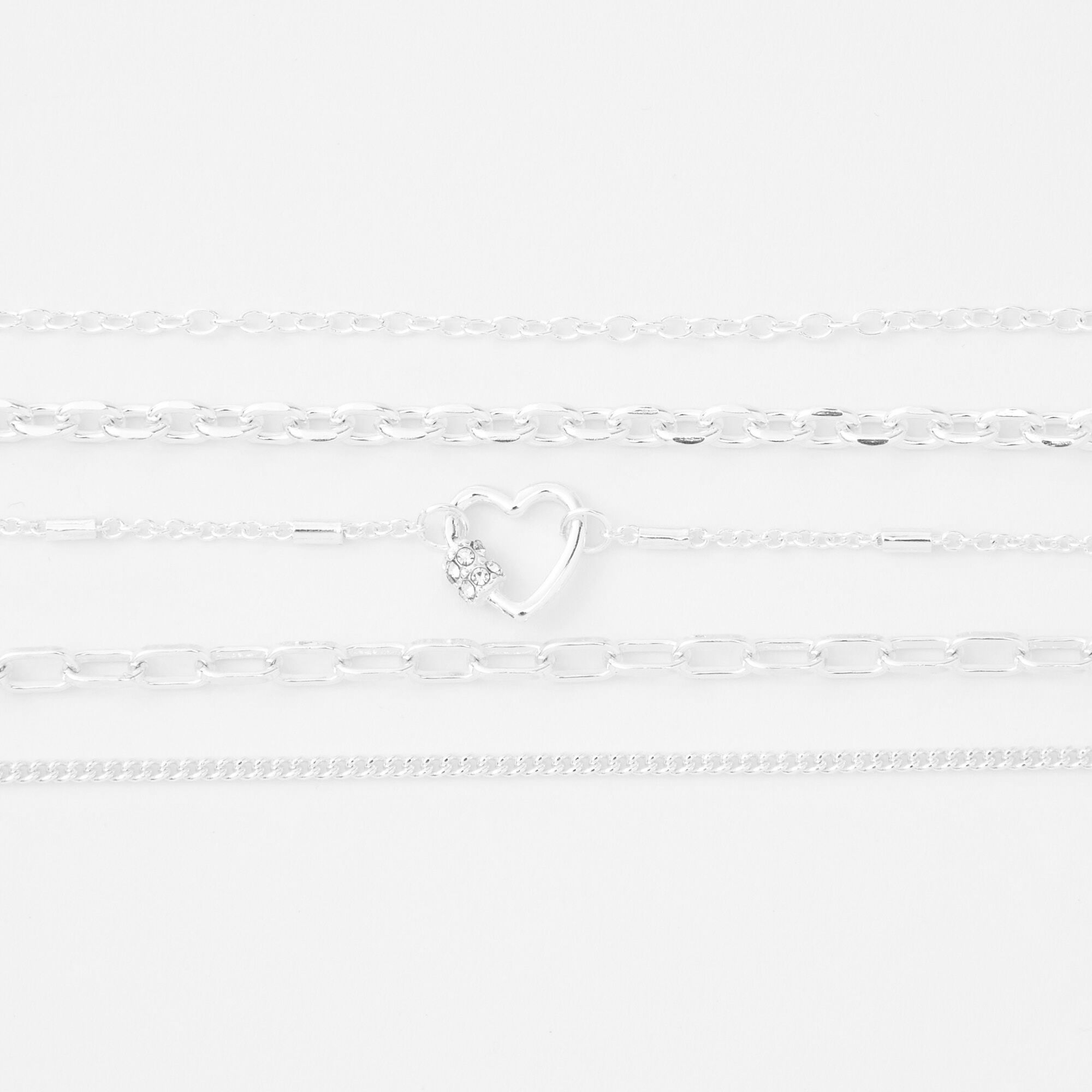 LOVE Valentine's Day Gift LOVE Silver Bracelet Heart - Etsy | Bracelet  argent, Bijoux, Pendentif coeur