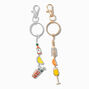 Best Friends Cocktail Charms Keychains - 2 Pack,