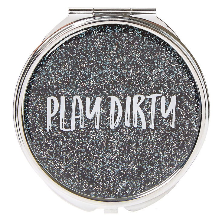 Play Dirty Glitter Compact Mirror,