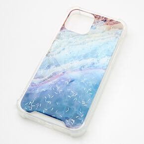 Navy Ombre Confetti Protective Phone Case - Fits iPhone&reg; 12/12 Pro,