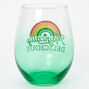St. Patrick&#39;s Day Magically Delicious Wine Glass,