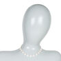 Pearl &amp; Rhinestone Pav&eacute; Circles Statement Necklace,