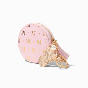  Golden Initial Coin Purse - M,