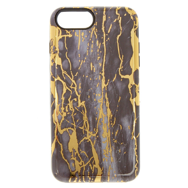 Cracked Marble Protective Phone Case,