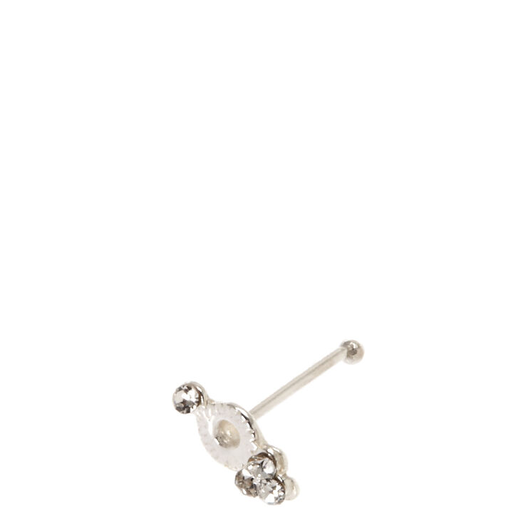 925 Sterling Silver Ornate Nose Stud,