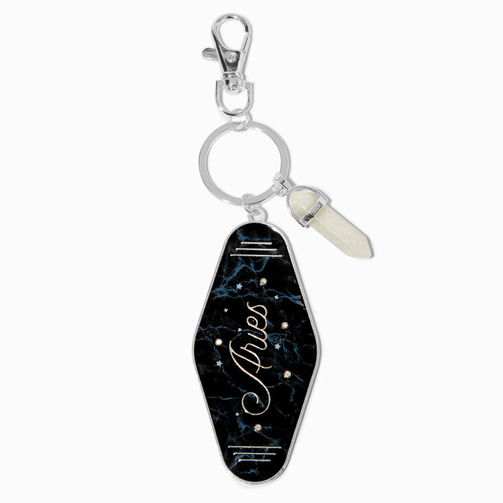 Retro Hotel Zodiac Keychain - Aries,