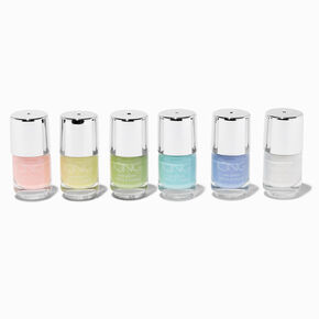 Pastel Matte Mini Vegan Nail Polish Set - 6 Pack,