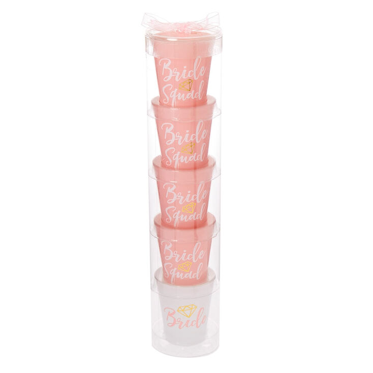Pink Bachelorette Shot Glass Set - 5 Pack,