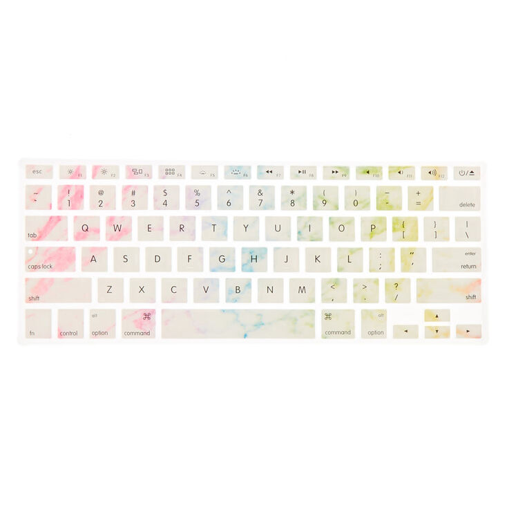 Pastel Rainbow MacBook® Silicone Keyboard Cover,