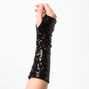 Sequin Arm Warmers - Black,