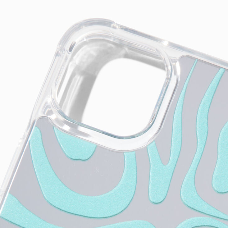 Mirrored Swirls Protective Phone Case - Fits iPhone&reg; 13/14,