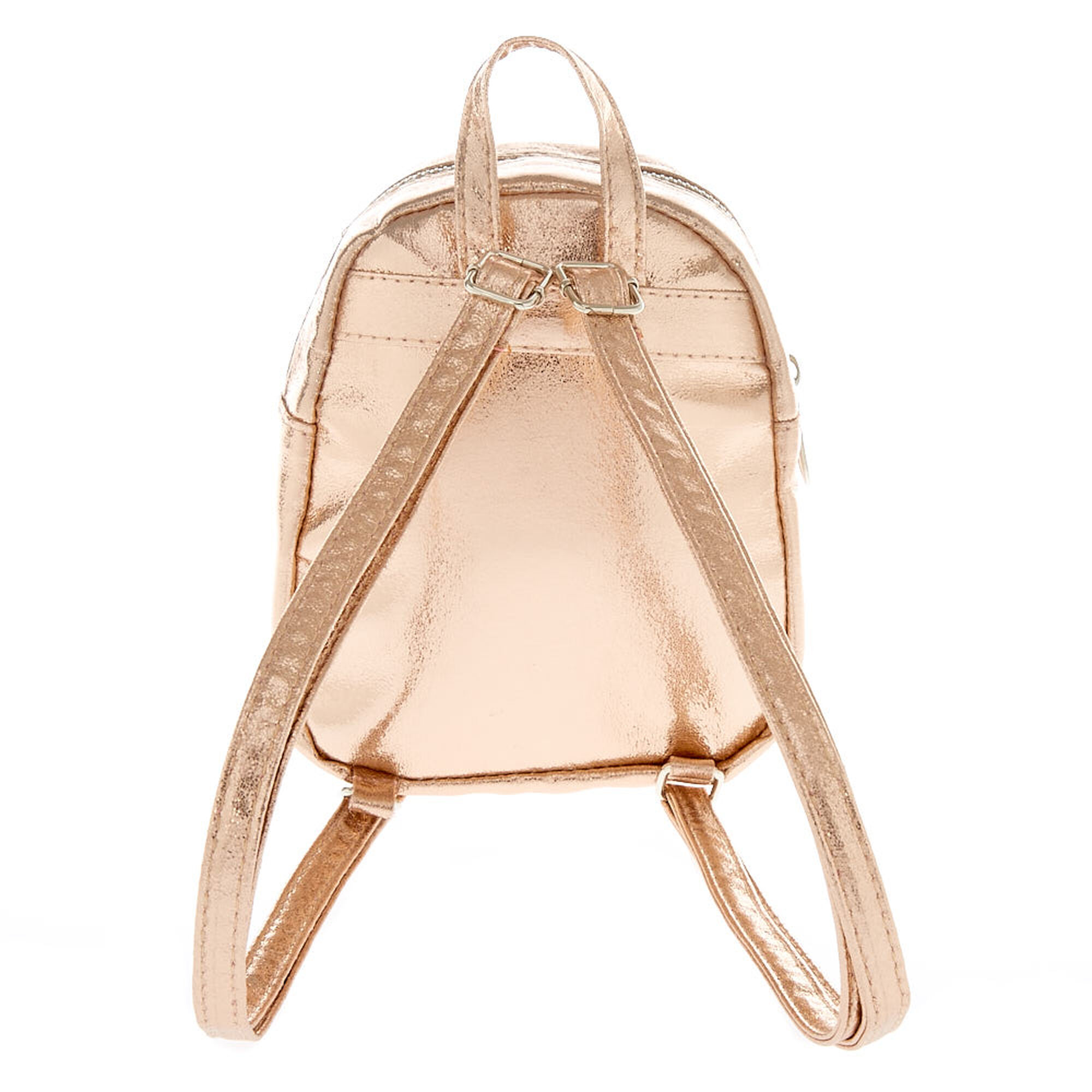 disney rose gold mini backpack