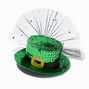 Sequin Leprechaun Hat Hair Clip,