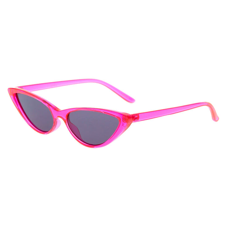 Neon Cat Eye Sunglasses Pink Icing Us