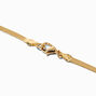 Icing Select 18k Gold Plated Snake Chain Necklace,