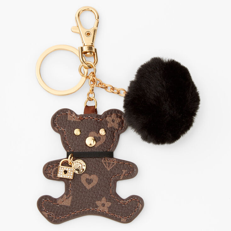 Status Bear Gold Keychain,