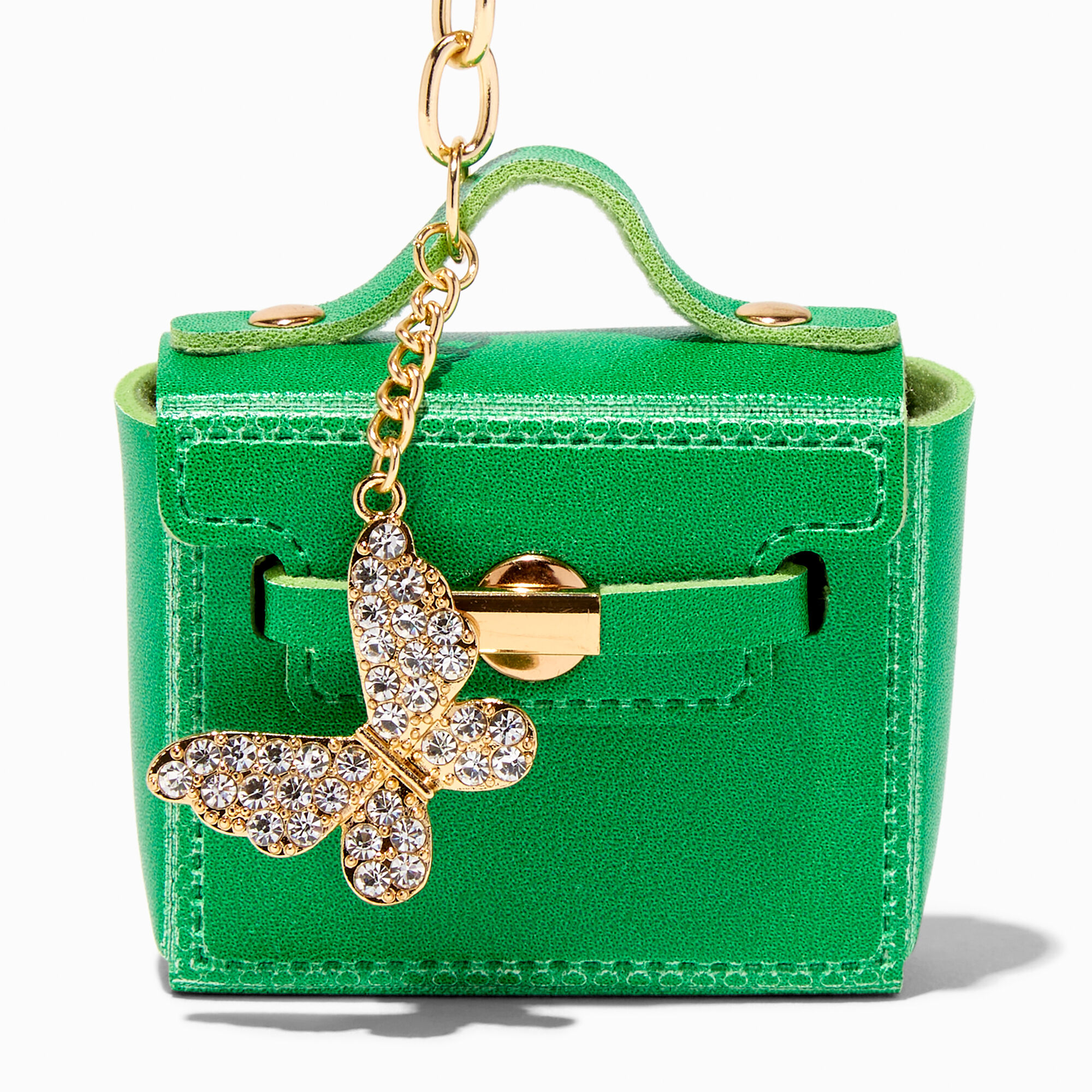 Butterfly bag charm sales