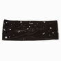 Black Velvet Celestial Twisted Headwrap,