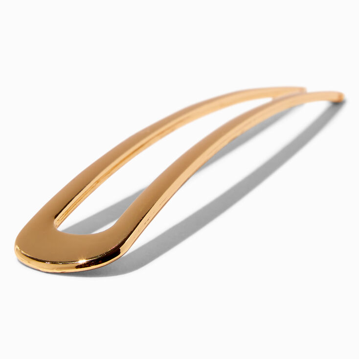 Gold-Tone Metal Hair Pin,