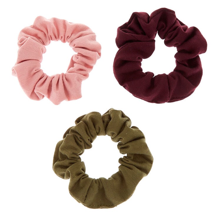 Cool Winter Hair Scrunchies - 3 Pack,