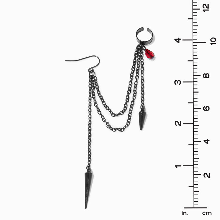 Halloween Goth Inspired Earrings Set - 6 Pack,