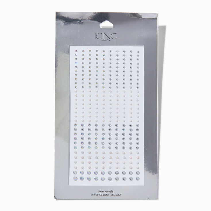 Clear &amp; Iridescent Crystal Body Jewels Mega Pack,