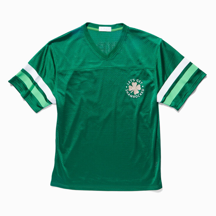 St. Patrick&#39;s Day &quot;O&#39;Tipsy&quot; Football-Style Jersey,