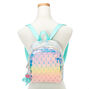 Pastel Rainbow Rectangle Hair Claw - 6 Pack,
