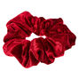 Medium Velvet Hair Scrunchie - Burgundy,