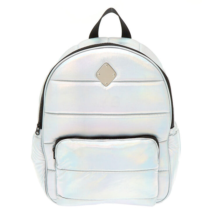 Holographic Functional Backpack - Silver,