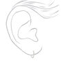 Sterling Silver Hoop Earrings - 3 Pack,