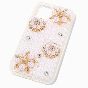 Clear Pearl Bling Phone Case - Fits iPhone&reg; 11,