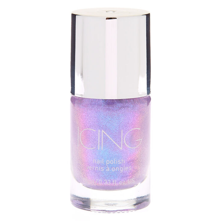 Iridescent Nail Polish Purple Icing Us