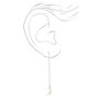 Silver Celestial 2&quot; Threader Drop Earrings - 3 Pack,