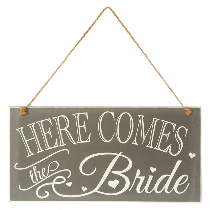 Here Comes The Bride Sign,