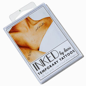 INKED by Dani Self Love Temporary Tattoos,