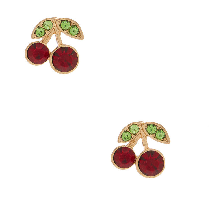Cherry Stud Earrings,