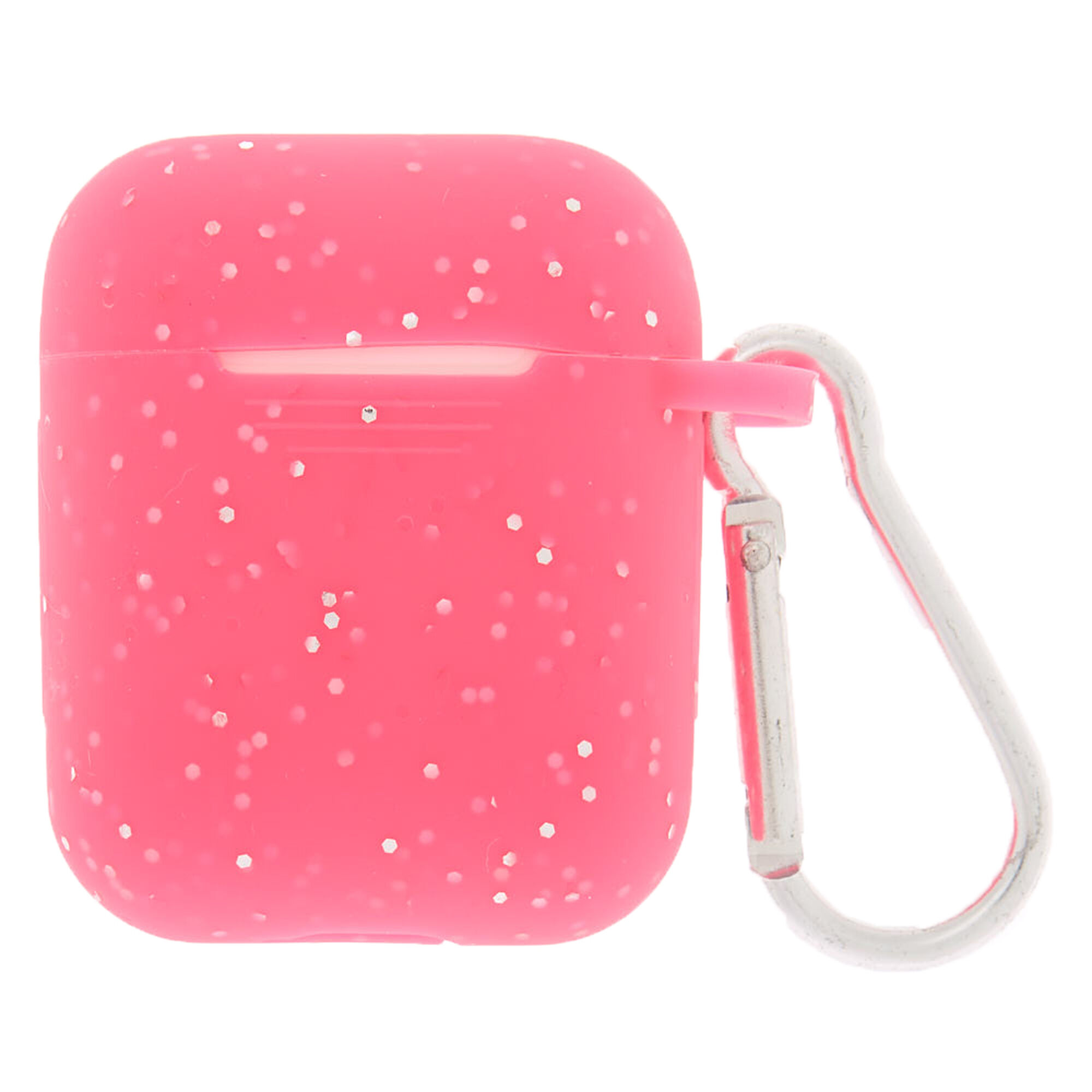Hot Pink Silicone Earbud Case Cover Compatible With Apple Airpods Icing Us